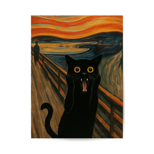 Der Schrei - Edvard Munch Poster 3:4 - Ungerahmt