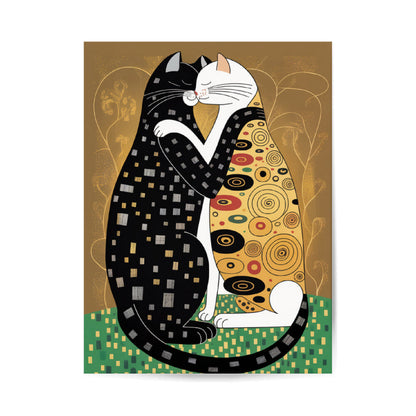 Der Kuss Gustav Klimt Poster 3:4 - Ungerahmt