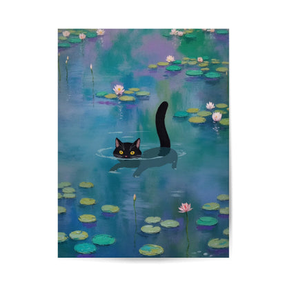 Claude Monet Water Lilies Poster 3:4 - Ungerahmt
