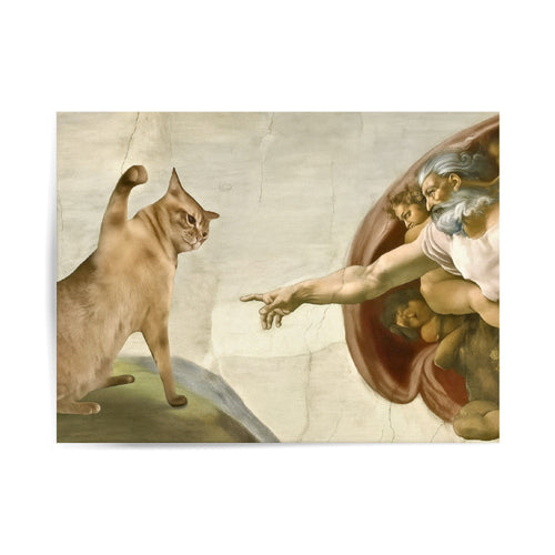 Michelangelo Poster 3:4 - Ungerahmt