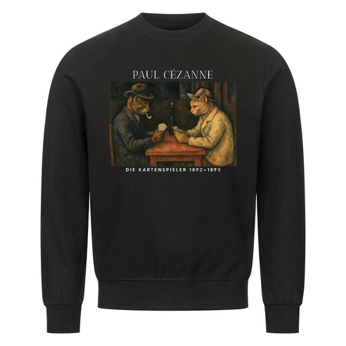 Die Kartenspieler Paul Cezanne Sweatshirt