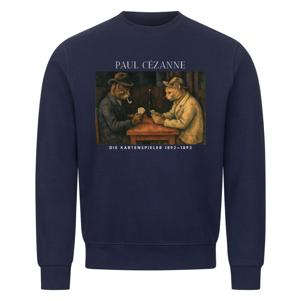 Die Kartenspieler Paul Cezanne Sweatshirt