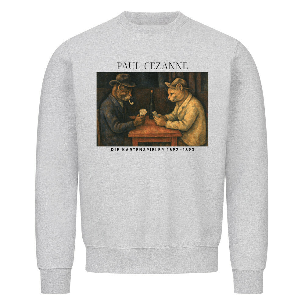 Die Kartenspieler Paul Cezanne Sweatshirt