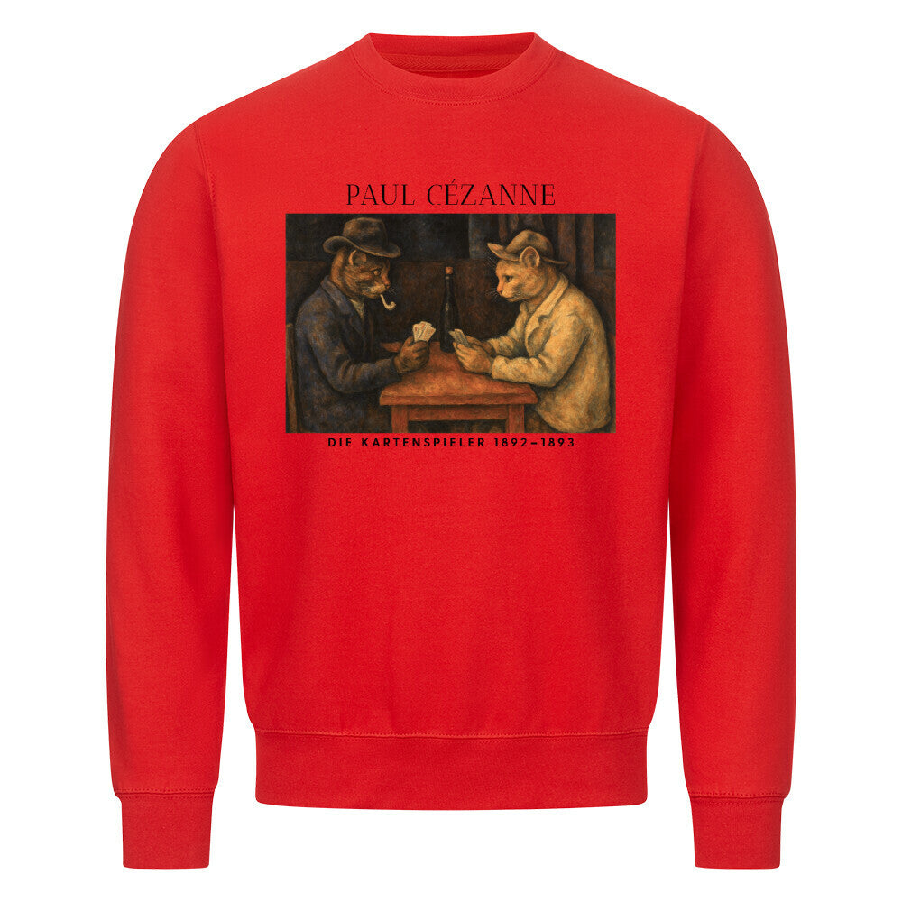 Die Kartenspieler Paul Cezanne Sweatshirt