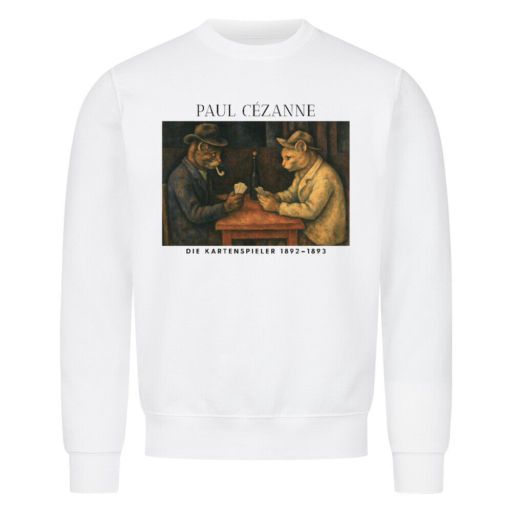 Die Kartenspieler Paul Cezanne Sweatshirt