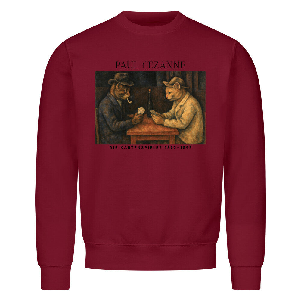 Die Kartenspieler Paul Cezanne Sweatshirt