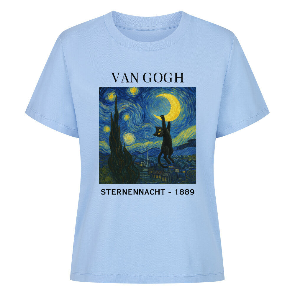 Van Gogh Sternennacht Shirt Women
