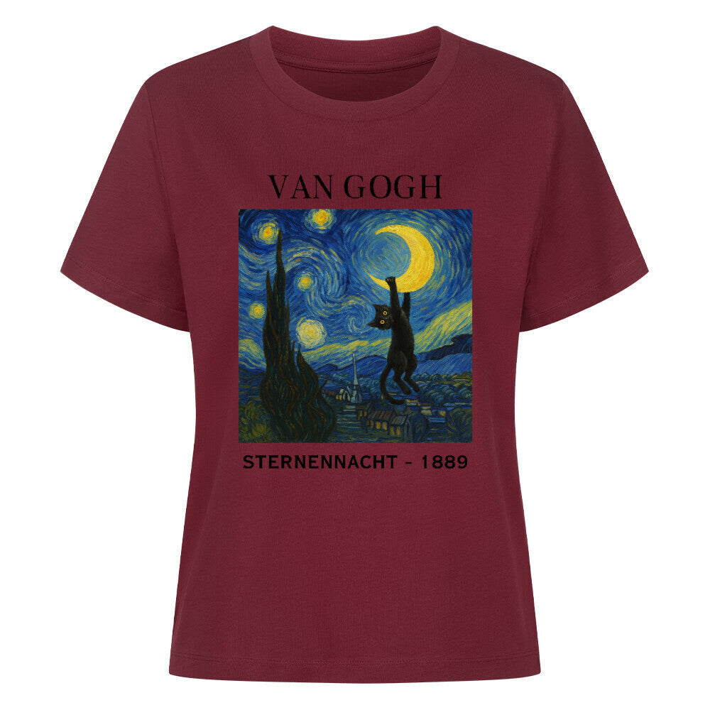 Van Gogh Sternennacht Shirt Women