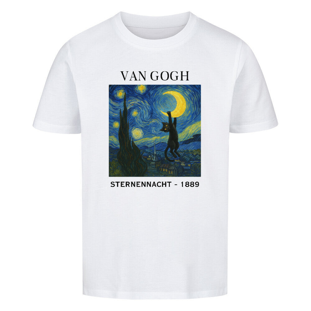 Van Gogh Sternennacht Organic Shirt Kids