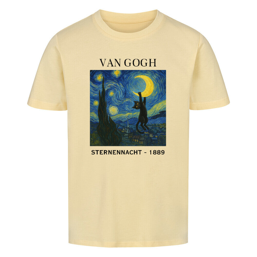 Van Gogh Sternennacht Organic Shirt Kids