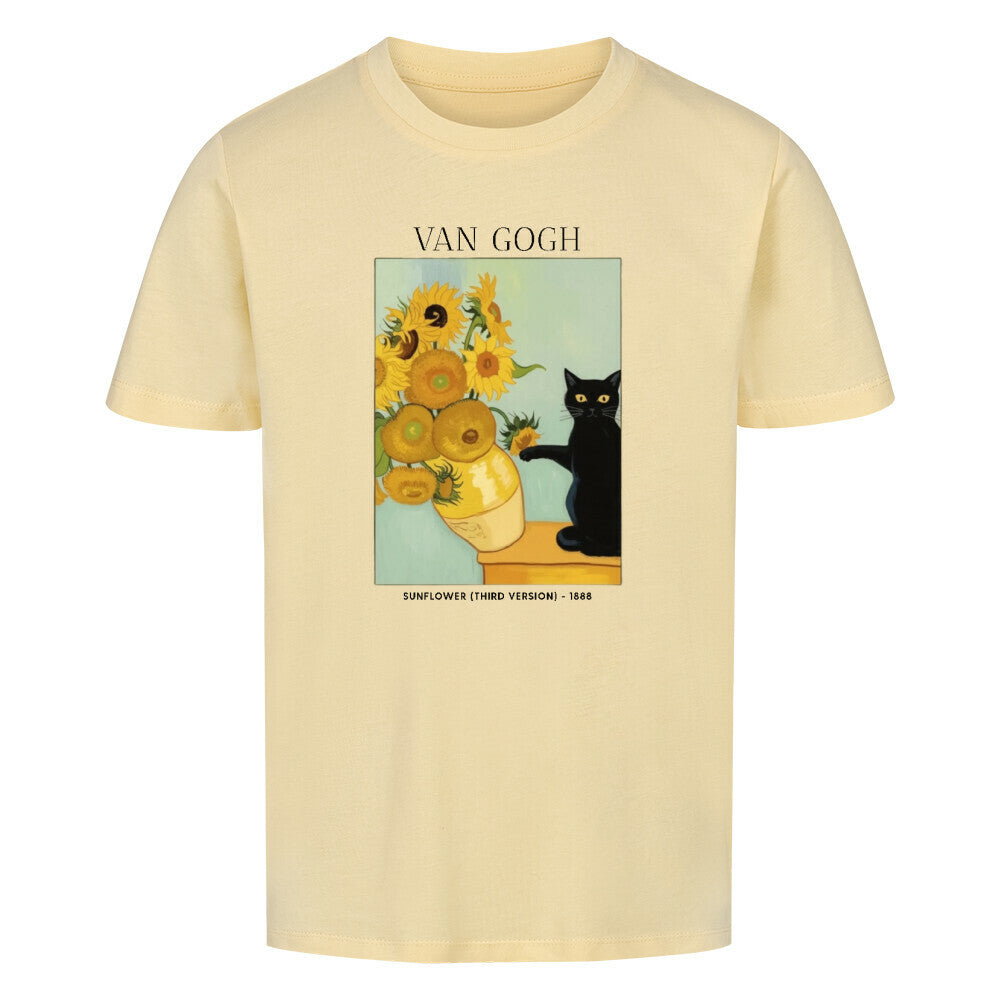 Van Gogh Sonnenblumen Organic Shirt Kids