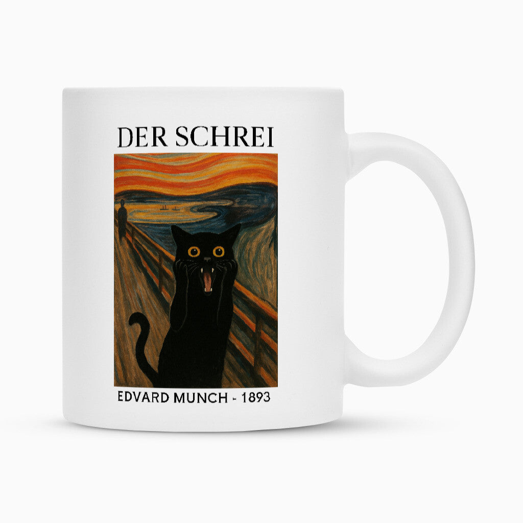 Der Schrei Edvard Munch Tasse