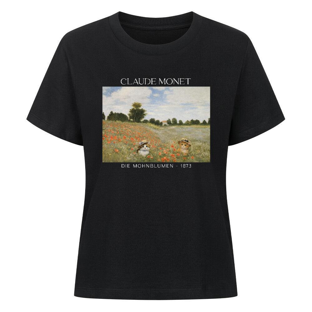 Mohnblumen Claude Monet Shirt Women