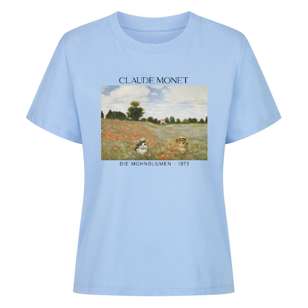 Mohnblumen Claude Monet Shirt Women