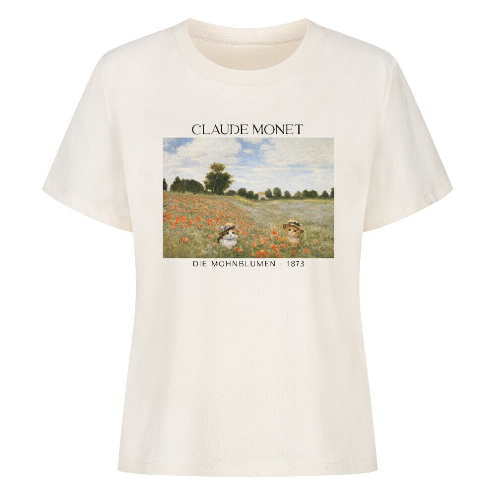 Mohnblumen Claude Monet Shirt Women
