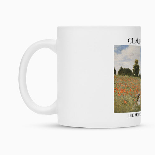 Claude Monet Mohnblumen Tasse