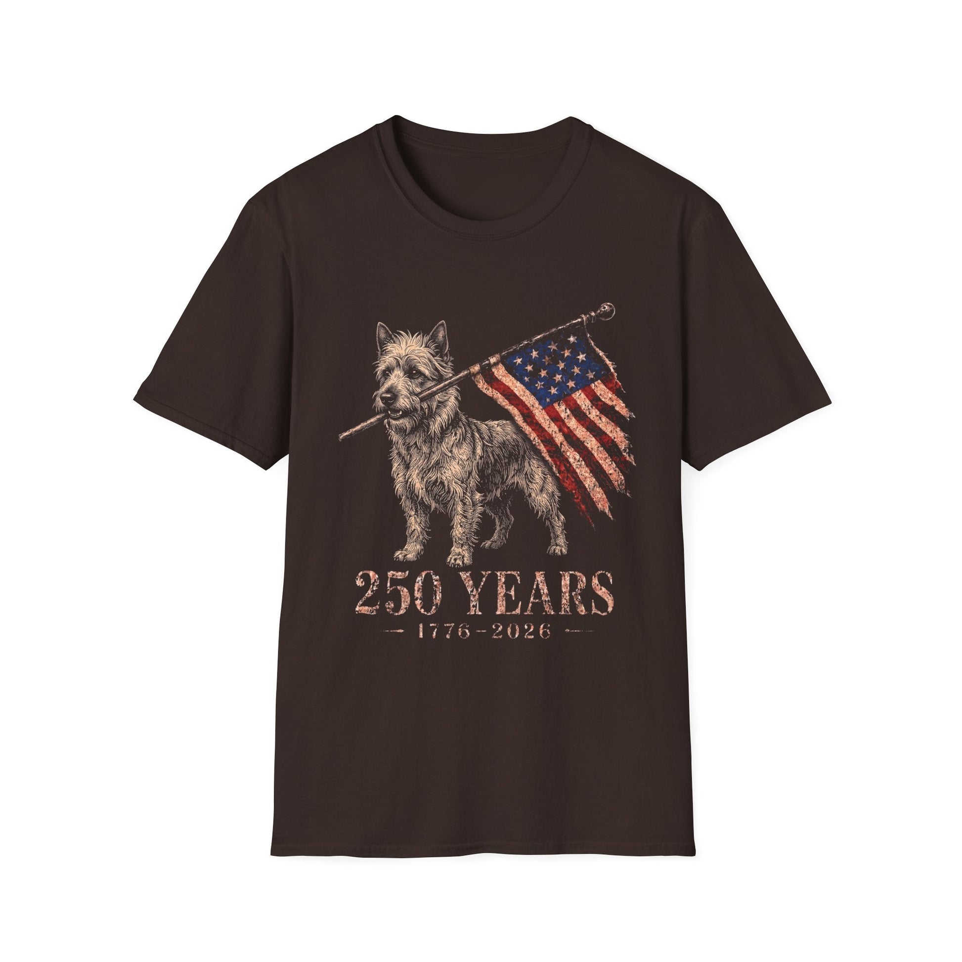 Australian Terrier USA 250 Years Tee