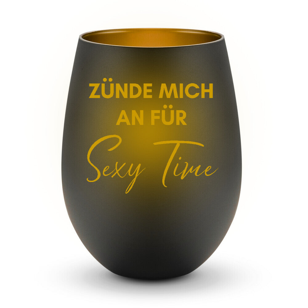 Zünde mich an für Sexy Time - Windlicht