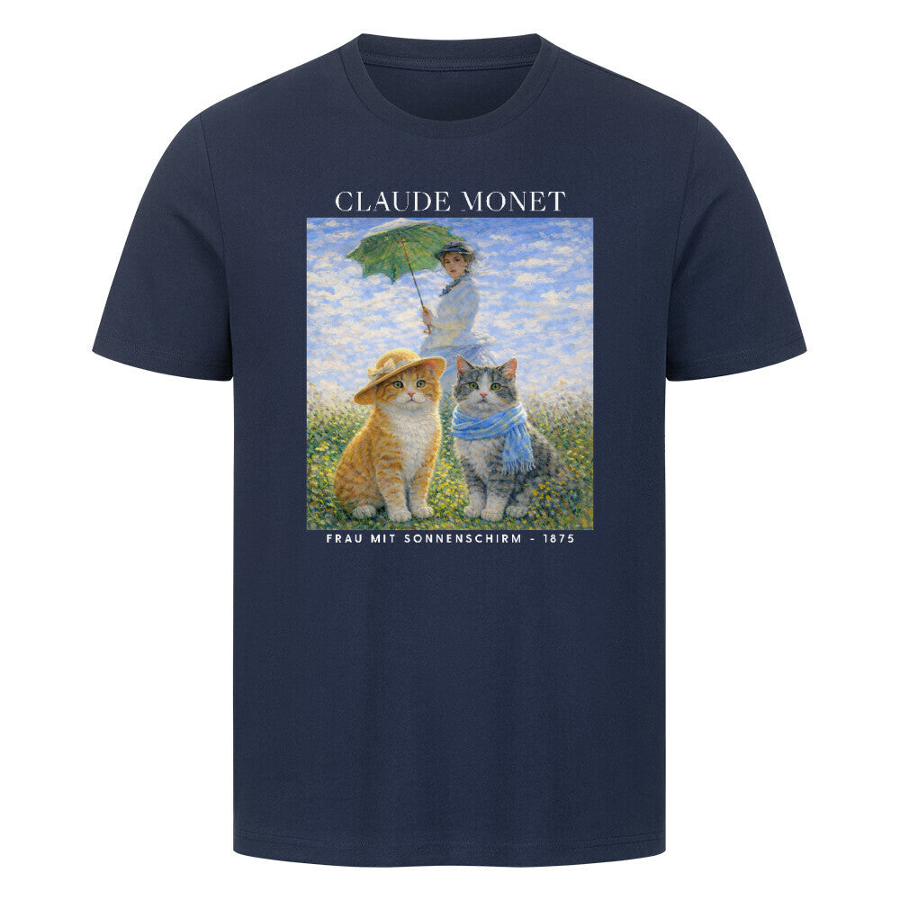 Frau mit Sonnenschirm T-Shirt