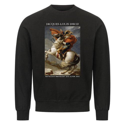 Napoleon überquert die Alpen Sweatshirt
