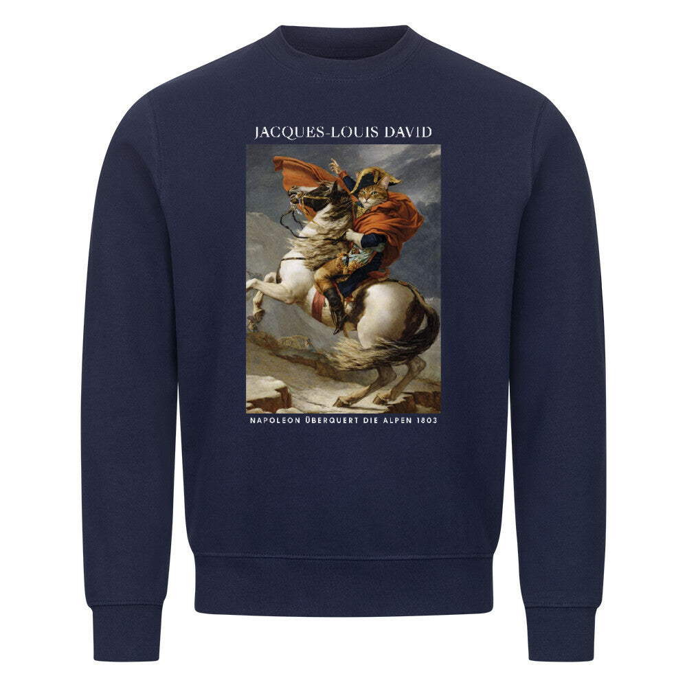 Napoleon überquert die Alpen Sweatshirt