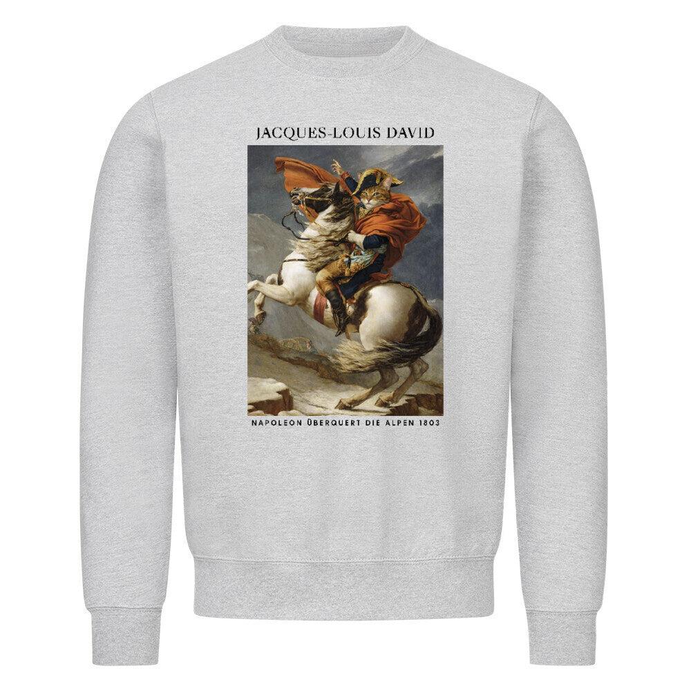 Napoleon überquert die Alpen Sweatshirt