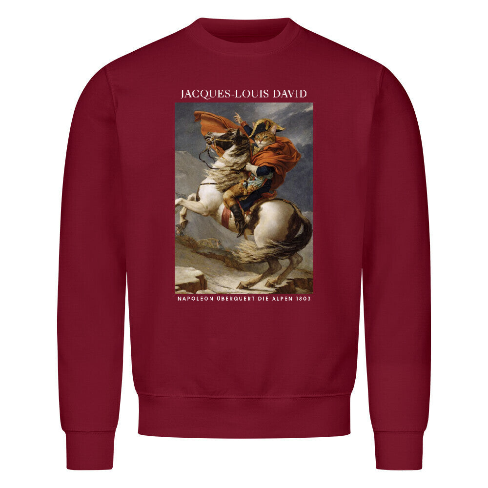 Napoleon überquert die Alpen Sweatshirt