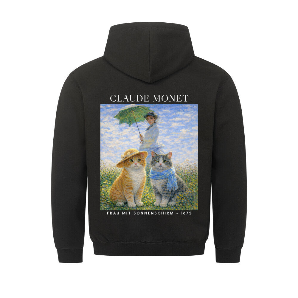 Frau mit Sonneschirm Hoodie