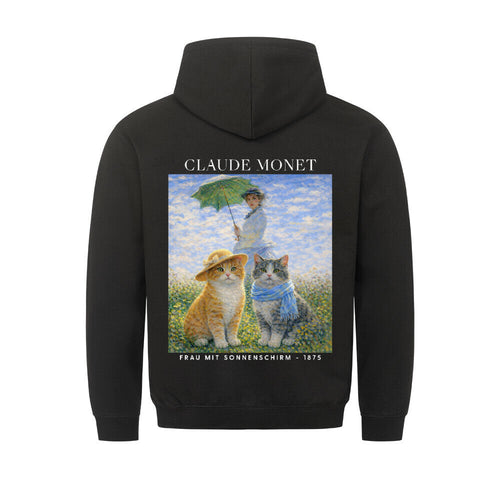 Frau mit Sonneschirm Hoodie