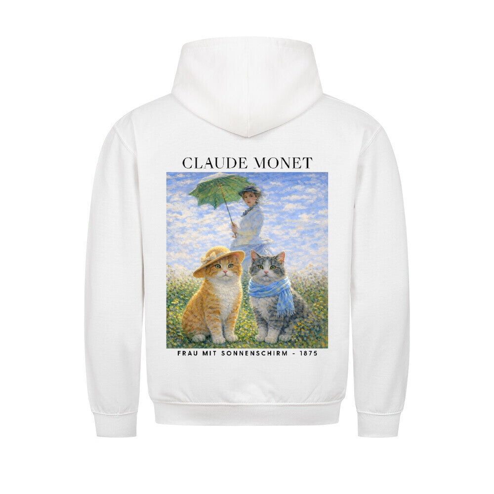 Frau mit Sonneschirm Hoodie