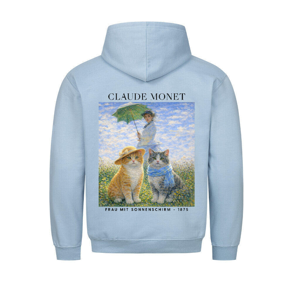 Frau mit Sonneschirm Hoodie