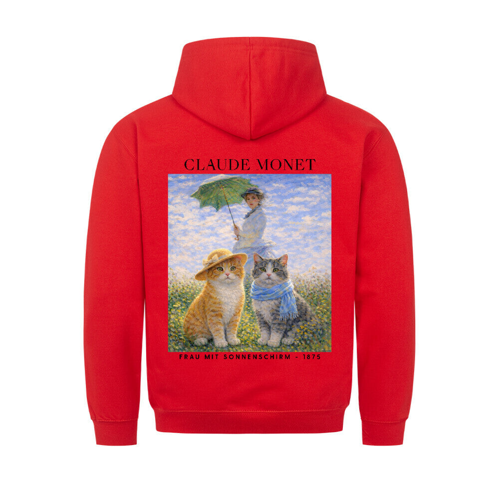 Frau mit Sonneschirm Hoodie
