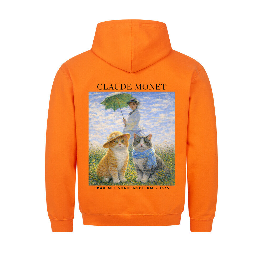 Frau mit Sonneschirm Hoodie