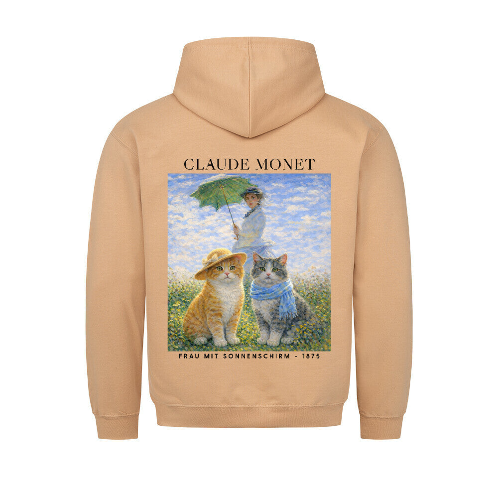 Frau mit Sonneschirm Hoodie