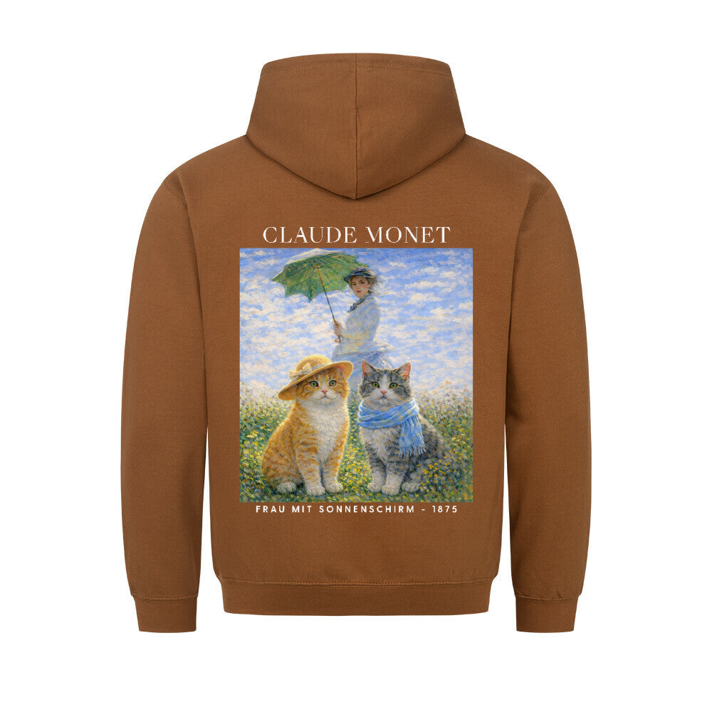 Frau mit Sonneschirm Hoodie