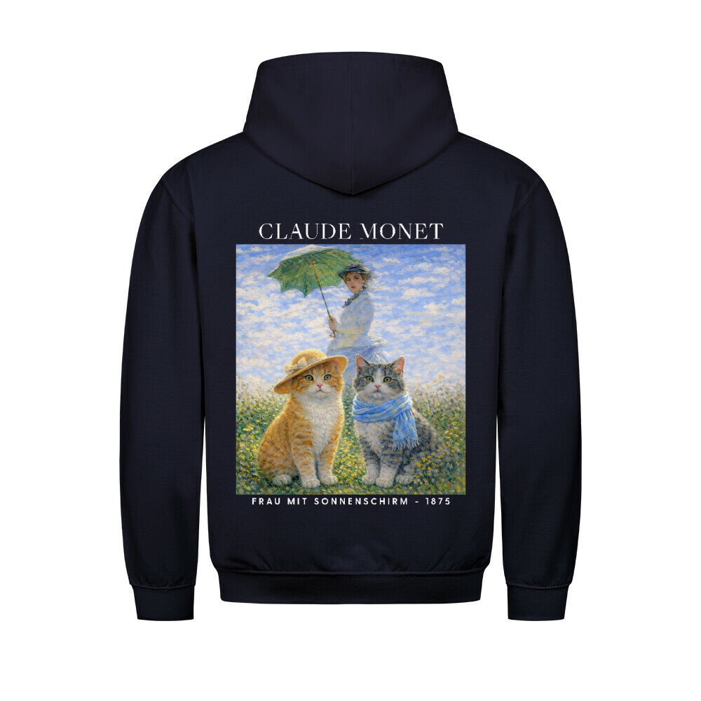 Frau mit Sonneschirm Hoodie