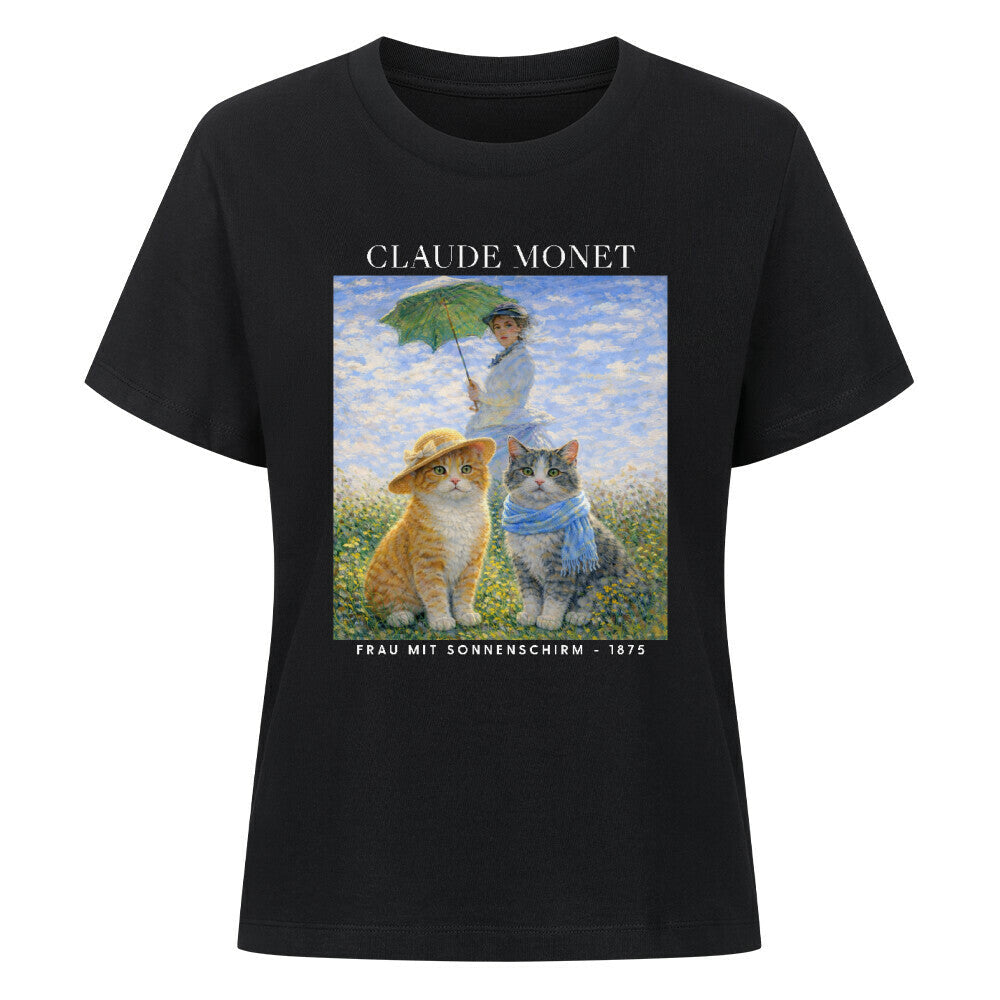 Frau mit Sonnenschirm Shirt Women