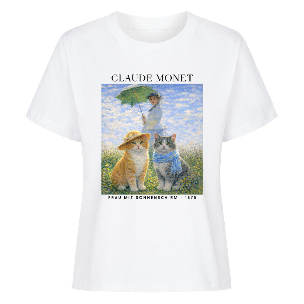 Frau mit Sonnenschirm Shirt Women