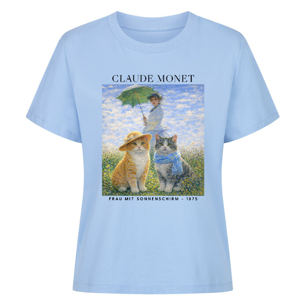 Frau mit Sonnenschirm Shirt Women