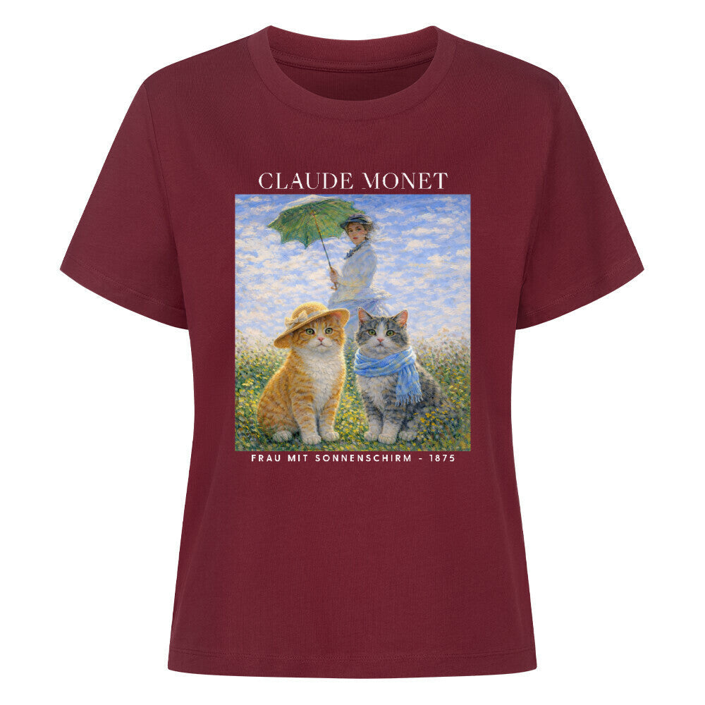 Frau mit Sonnenschirm Shirt Women