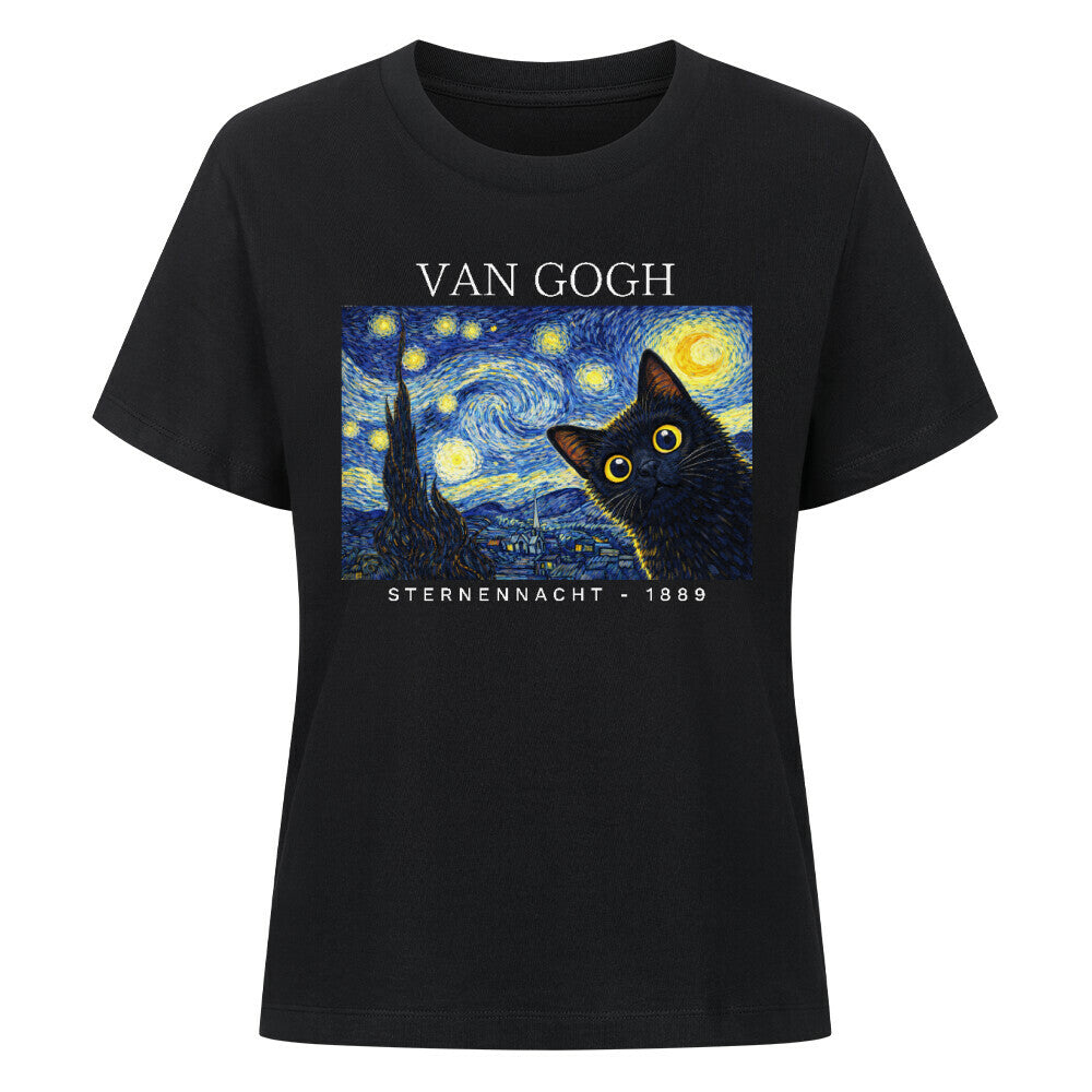 Van Gogh Sternennacht Shirt Women