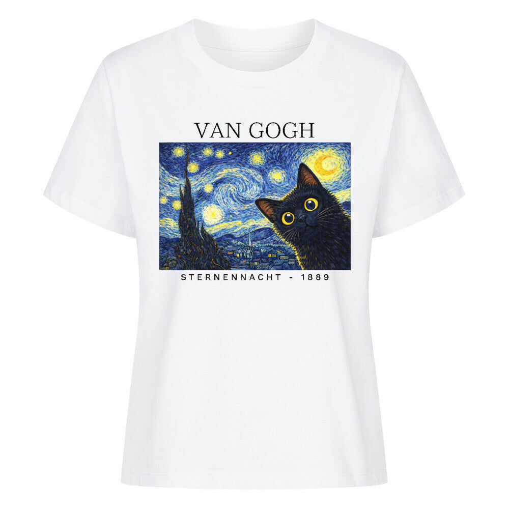 Van Gogh Sternennacht Shirt Women