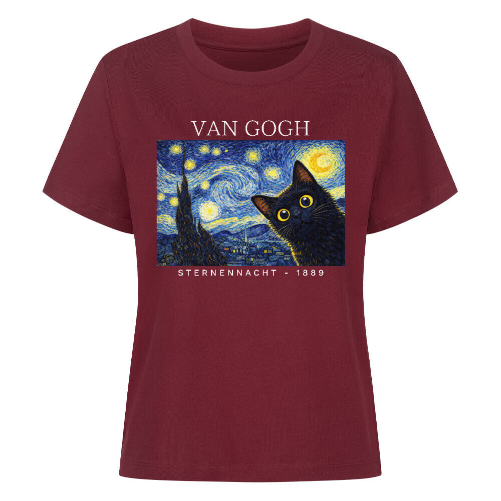 Van Gogh Sternennacht Shirt Women