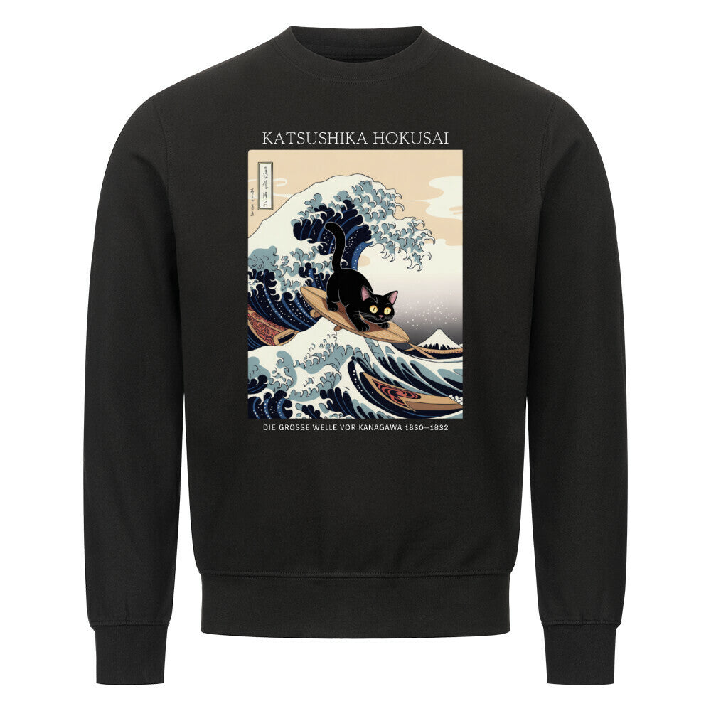 Die Große Welle Sweatshirt