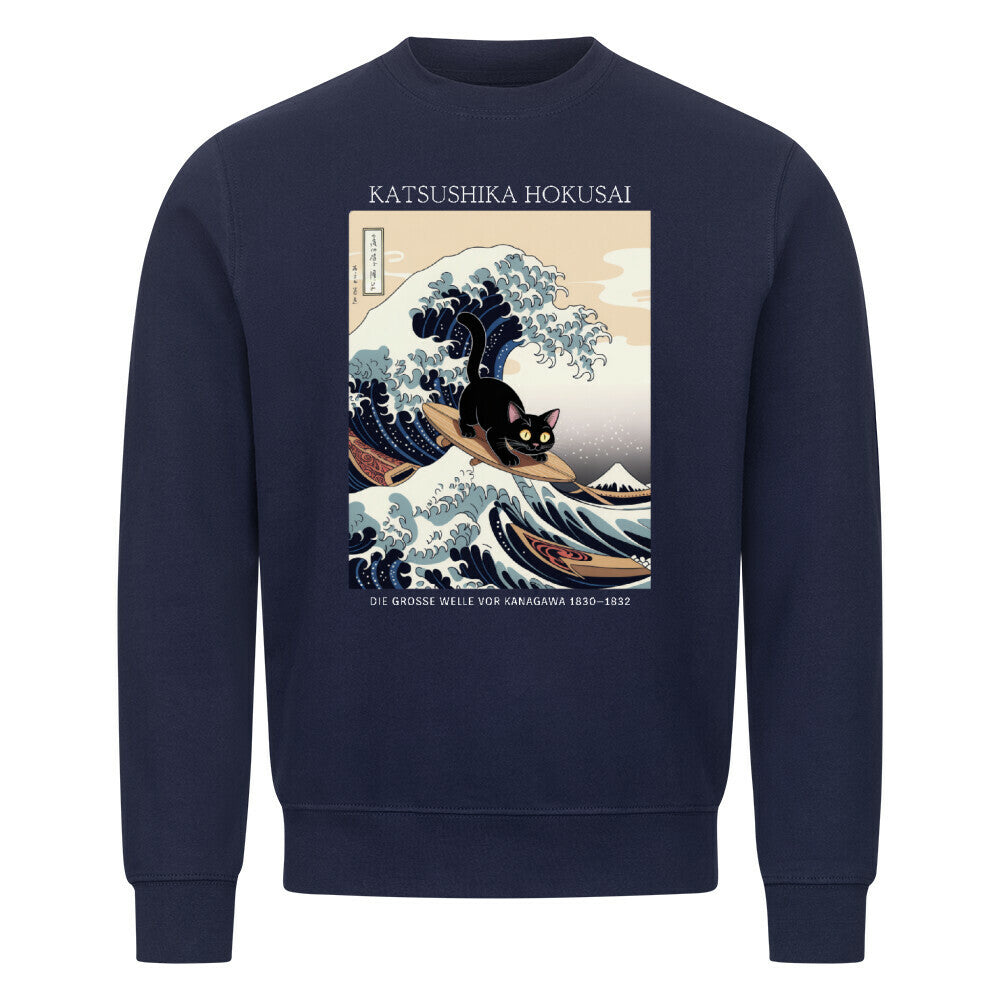 Die Große Welle Sweatshirt