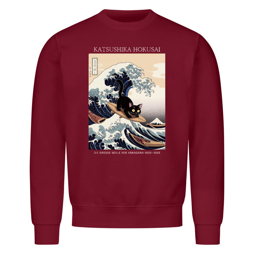 Die Große Welle Sweatshirt