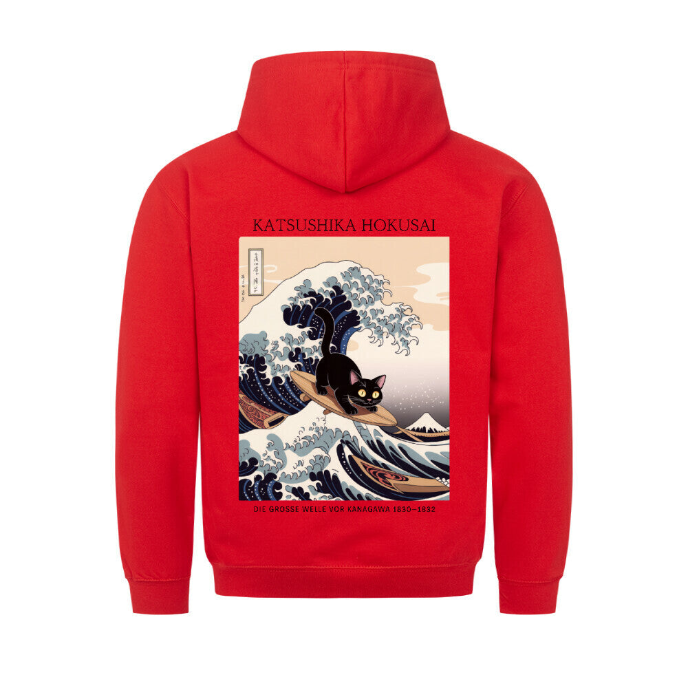 Die Große Welle Hoodie