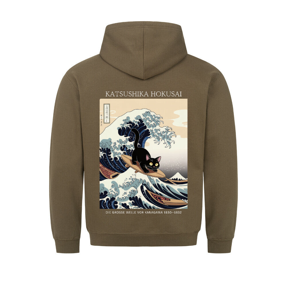 Die Große Welle Hoodie