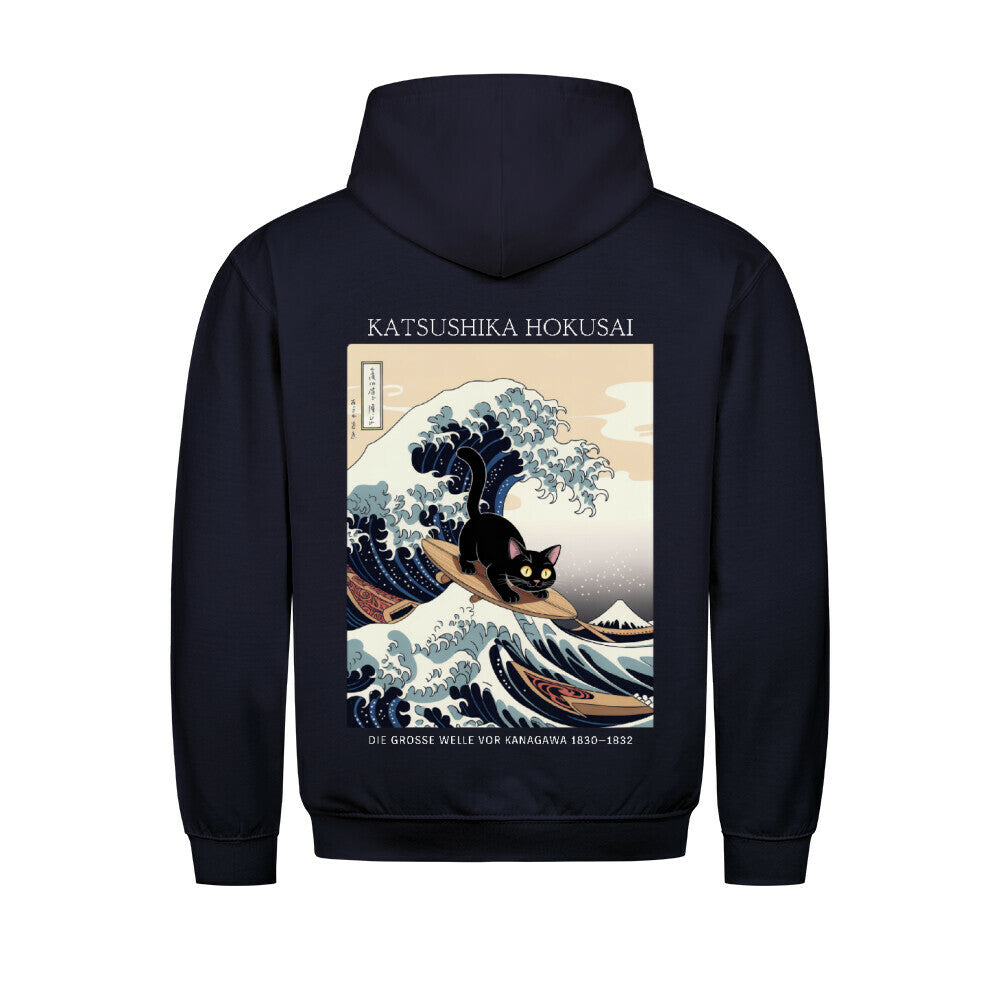 Die Große Welle Hoodie