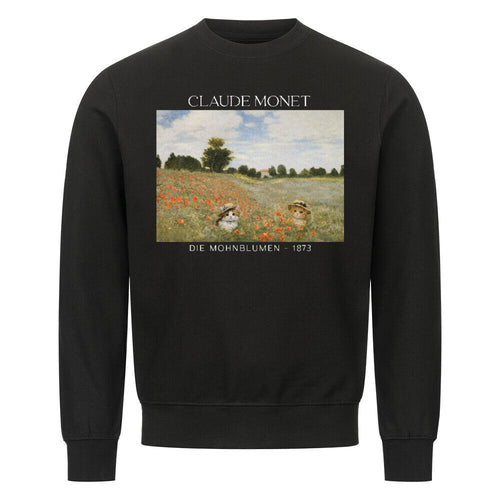 Claude Monet Mohnblumen Sweatshirt